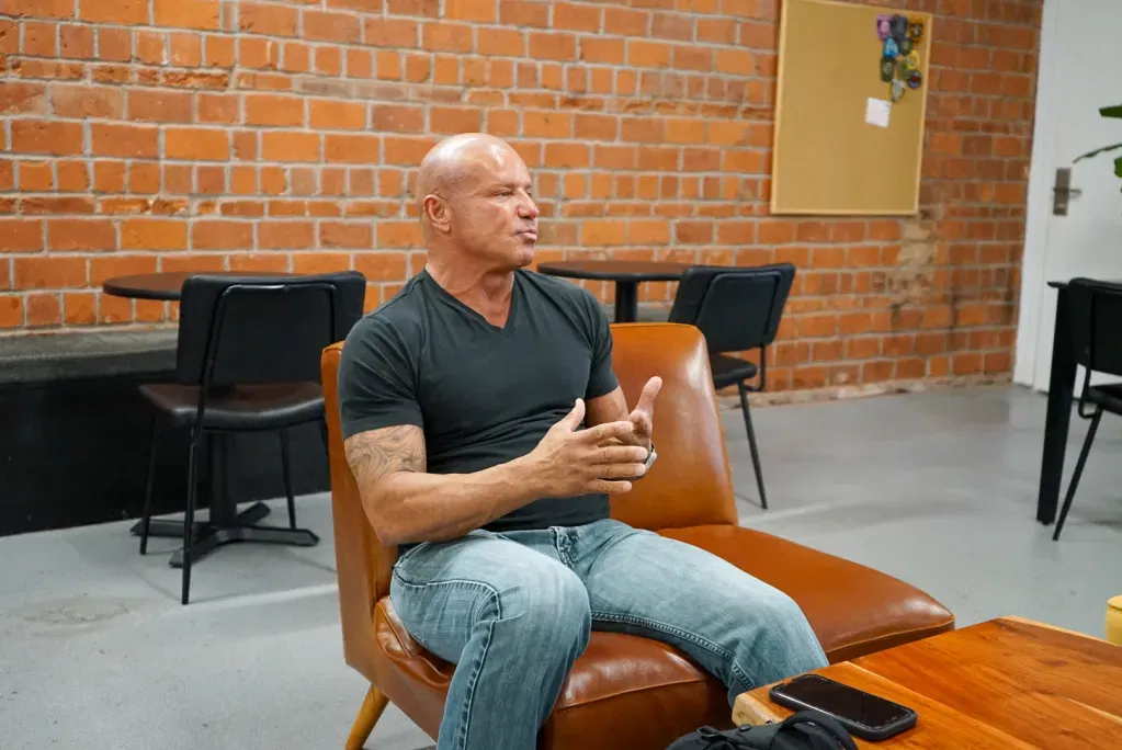 Personal training session in St. Louis.